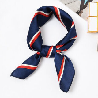 50x50CM Multicolor Decorative Silk Scarf Small Square