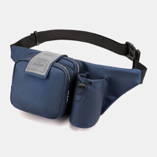 Casual Bottle Solid Bum Bag 