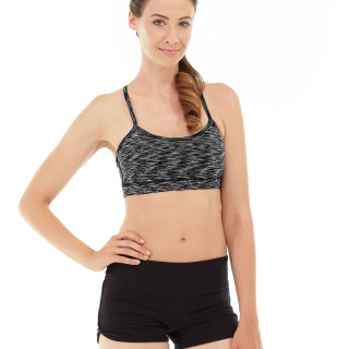 Lucia Cross-Fit Bra  Μαύρο