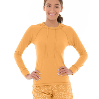 Hera Pullover Hoodie Orange