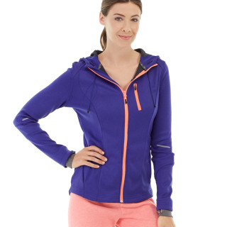 Daphne Full-Zip Hoodie Purple