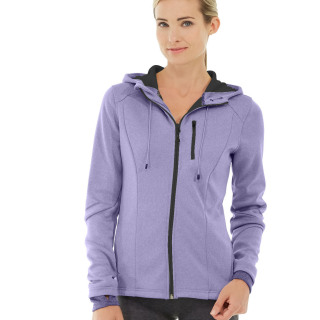 Phoebe Zipper Sweatshirt Purple