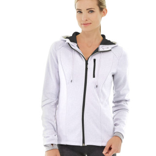 Phoebe Zipper Sweatshirt White