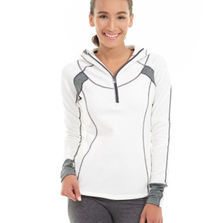 Cassia Funnel Sweatshirt White