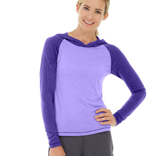 Ariel Roll Sleeve Sweatshirt Μωβ