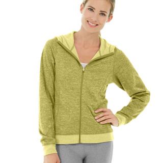 Helena Hooded Fleece Κίτρινο