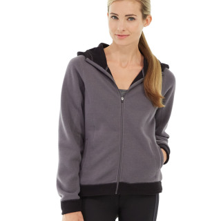 Circe Hooded Ice Fleece Gray