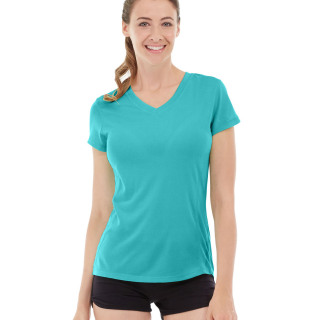 Gabrielle Micro Sleeve Top Blue