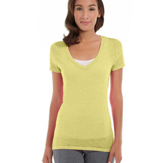 Karissa V-Neck Tee Κίτρινο